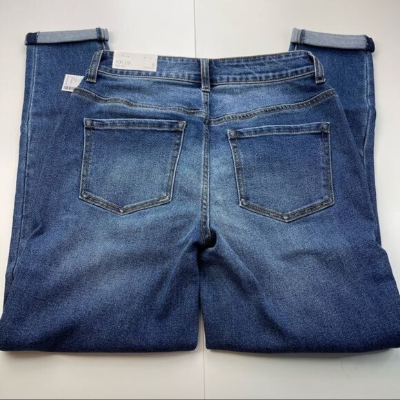 Maurices Mom Jean High Rise Distressed Size 8R NWT - Picture 4 of 8